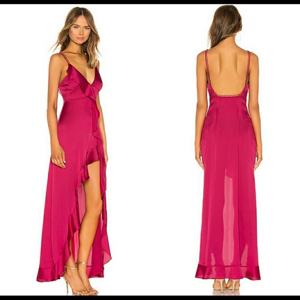 For Love & Lemons - Isabella Ruffled Maxi